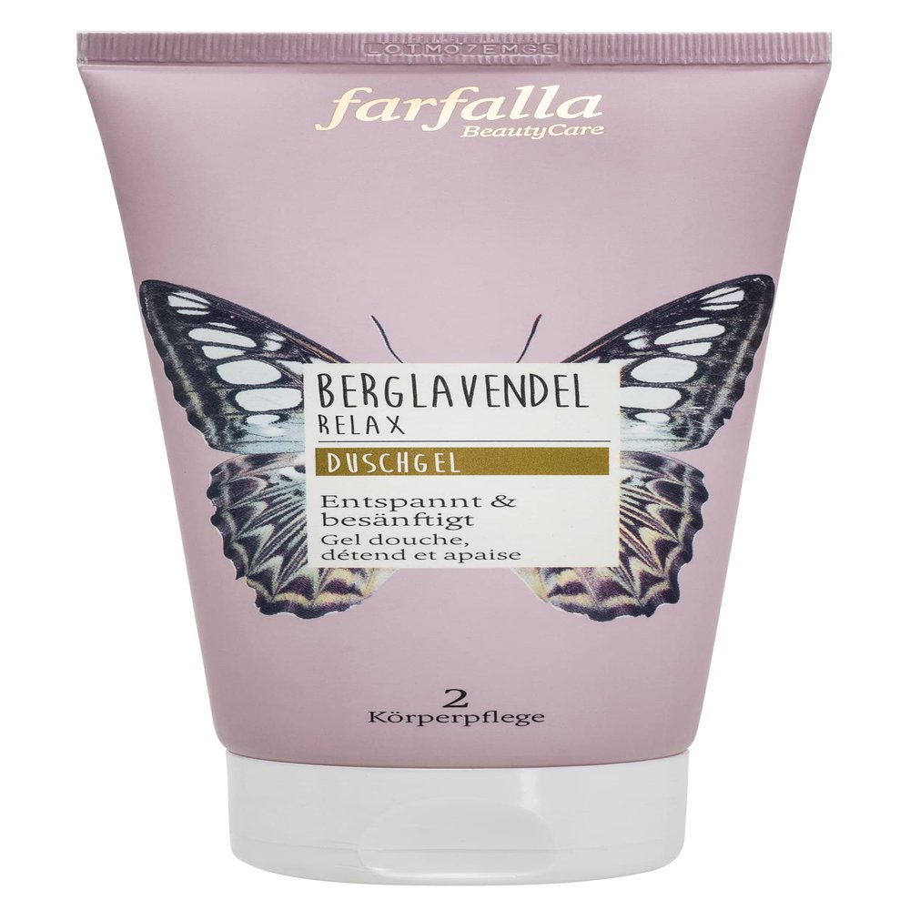 farfalla Mountain Lavender Shower Gel | Relaxing | 200 ml