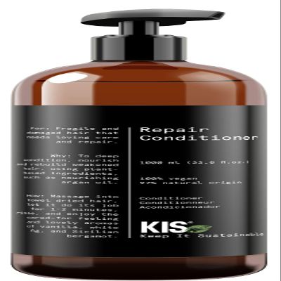 KIS Green Repair Conditioner, 1,000 ml – for brittle and damaged hair