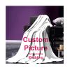 JINFU Personalized Baby Blanket with Photo, Name & Birth Date (200 x 180 cm) view 2