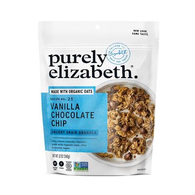 PURELY ELIZABETH Ancient Grain Vanilla Chocolate Chip Granola, 12 oz