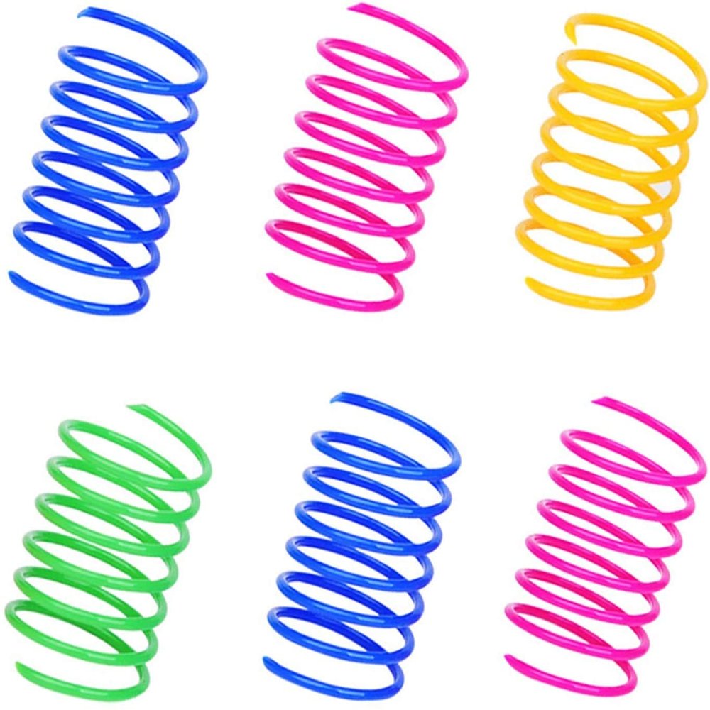 AIMICOCA 60 Pack Cat Spring Toy
