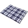 GIRAFFENLAND Flaxseed Pillow 40 x 30 cm, 3-Chamber, Blue Checked Flannel view 1