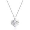 NSGJUYT Pet Paw Cremation Urn Necklace, Dog Ash Memorial Pendant (Metal Color: NL12556SV) view 1