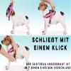 Dog Harness with 3 Metal Rings, Pink, XS view 4