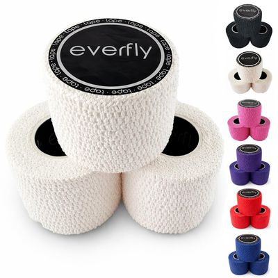 EVERFLY Finger Tape, 3 Rolls (5 cm x 4.5 m), White