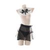 JINZIJINYU Women's Sexy Chiffon Maid Babydoll Lingerie Set view 1