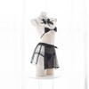 JINZIJINYU Women's Sexy Chiffon Maid Babydoll Lingerie Set view 4