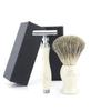 The Body Tools Men's Shaving Set with Pure Badger Bristles and Double-Edge Safety Razor view 1