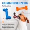 Durable Rubber Dog Chew Toy - Bone Shaped view 2