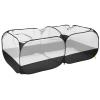 EVTSCAN Portable Foldable Pet Playpen, Outdoor Fence, Black view 2
