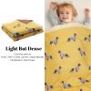 LAWKUL Baby Blanket, 100% Cotton, Soft Knitted view 2
