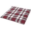 Grape Seed Pillow 19 x 19 cm, Red Plaid Flannel view 3
