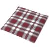 Grape Seed Pillow 19 x 19 cm, Red Plaid Flannel view 4