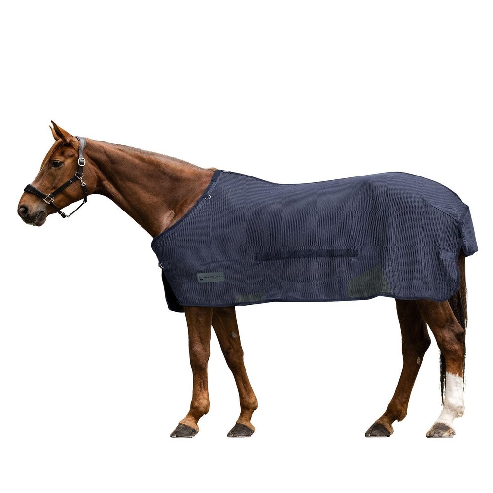 Waldhausen Comfort Fly Sheet with Belly Flap, Midnight Blue, 125 cm