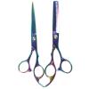 FOOSKOO Hair Scissors, Professional Barber Hair Cutting Scissors, Men's Gift Set, 7.0 Inches view 1