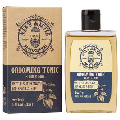 Men's Master Styling Tonic for Hair & Beard, Volumizing and Texturizing, 120 mL