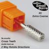 ianblues Small Barrel Nail Drill Bit, 3/32 in, Extra Coarse XC view 3