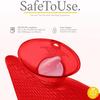 Qomfor Hot Water Bottle, 1.8 L, Premium, Red, No Cover view 3