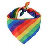 Amosfun Rainbow Dog Bandana view 2