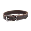 Jack & Russell Leather Dog Collar - Fat Tony (L) view 1