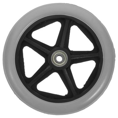 Healifty 6-Inch Front Replacement Wheels for Wheelchairs and Rollators, 15.2 cm