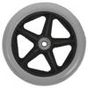 Healifty 6-Inch Front Replacement Wheels for Wheelchairs and Rollators, 15.2 cm view 1