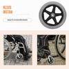 Healifty 6-Inch Front Replacement Wheels for Wheelchairs and Rollators, 15.2 cm view 4