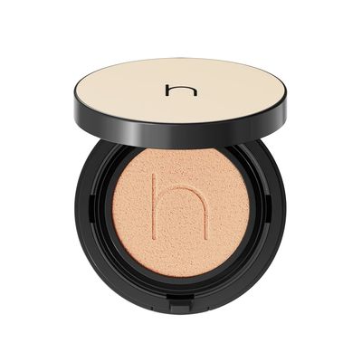 HAMEL Vegan Aqua Glow Zero-Fit Cushion SPF50+ PA++++, 72% Essence Cushion Foundation #22 Natural (Light Yellow-Beige)