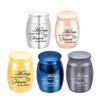 NSGJUYT Mini Pet Keepsake Urn, Stainless Steel, H03 view 2