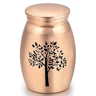 Pet Memorial Cremation Urn, Tree of Life Design, H04
