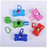 TOSSPER 1pc Bone-Shaped Poop Bag Dispenser, Pink view 2