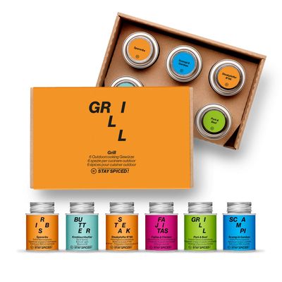 STAY SPICED! Grill | Premium Gift Box with 6 Spices