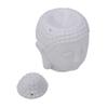 White Ceramic Buddha Head Essential Oil Burner and Aroma Diffuser view 4