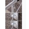 NZDY Stainless Steel Foldable Bath Grab Bar, 23-Inch Bathroom Safety Rail view 3