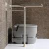 NZDY Stainless Steel Foldable Bath Grab Bar, 23-Inch Bathroom Safety Rail view 4