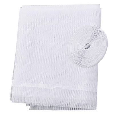 BASHI Transparent Cat-Proof Window Net with Self-Adhesive Tape