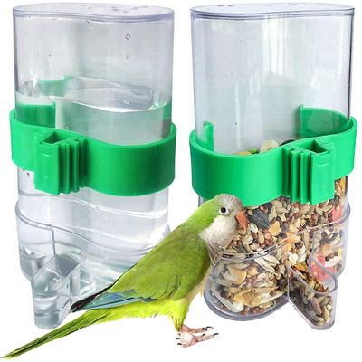 LATRAT Automatic Water Dispenser & Feeder for Birds