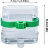 LATRAT Automatic Water Dispenser & Feeder for Birds view 2