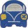 HKM 10231236 Patches, Blue, 29 mm x 29 mm view 3