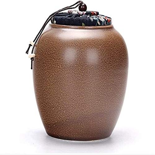 llxyzrzbhd Urns for Ashes, Handmade Ceramic Cremation Urn