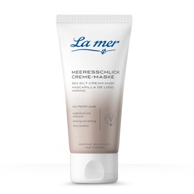 La mer Sea Silt Cream Mask, Gentle Facial Cleansing, Vegan, 50 ml