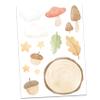 Personalized Watercolor Raccoon Wall Sticker with Name – No. 17, No Custom Name view 4