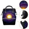 Spiral Galaxy Milky Way Diaper Backpack, Large-Capacity Multifunction Baby Bag view 3