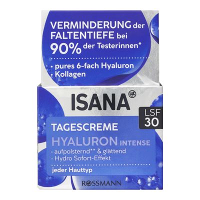 Isana Hyaluron SPF 30 Day Cream - 50 ml