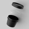 TIANZD 10-Pack 50 mL Black Empty Cosmetic Jars with Lids and 5 Spatulas view 4
