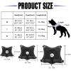 Tactical Dog Harness and Leash Set for Medium and Large Dogs, MOLLE Vest, CP, XL view 2