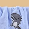 WYRKYP Super-Soft Baby Bath Towel Set, Pure Natural, 2-Pack, 35.4 x 29.5 in, Blue/Green view 3