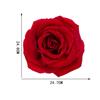 SHMAZ Red Rose Toilet Lid Sticker, Romantic Wall Decal view 4