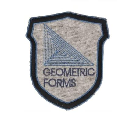 HKM 10236146 Patches, Gray, 79 mm x 68 mm