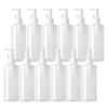 TIANZD 12-Pack 150 mL Clear Oval Plastic Pump Bottles with Funnels view 1